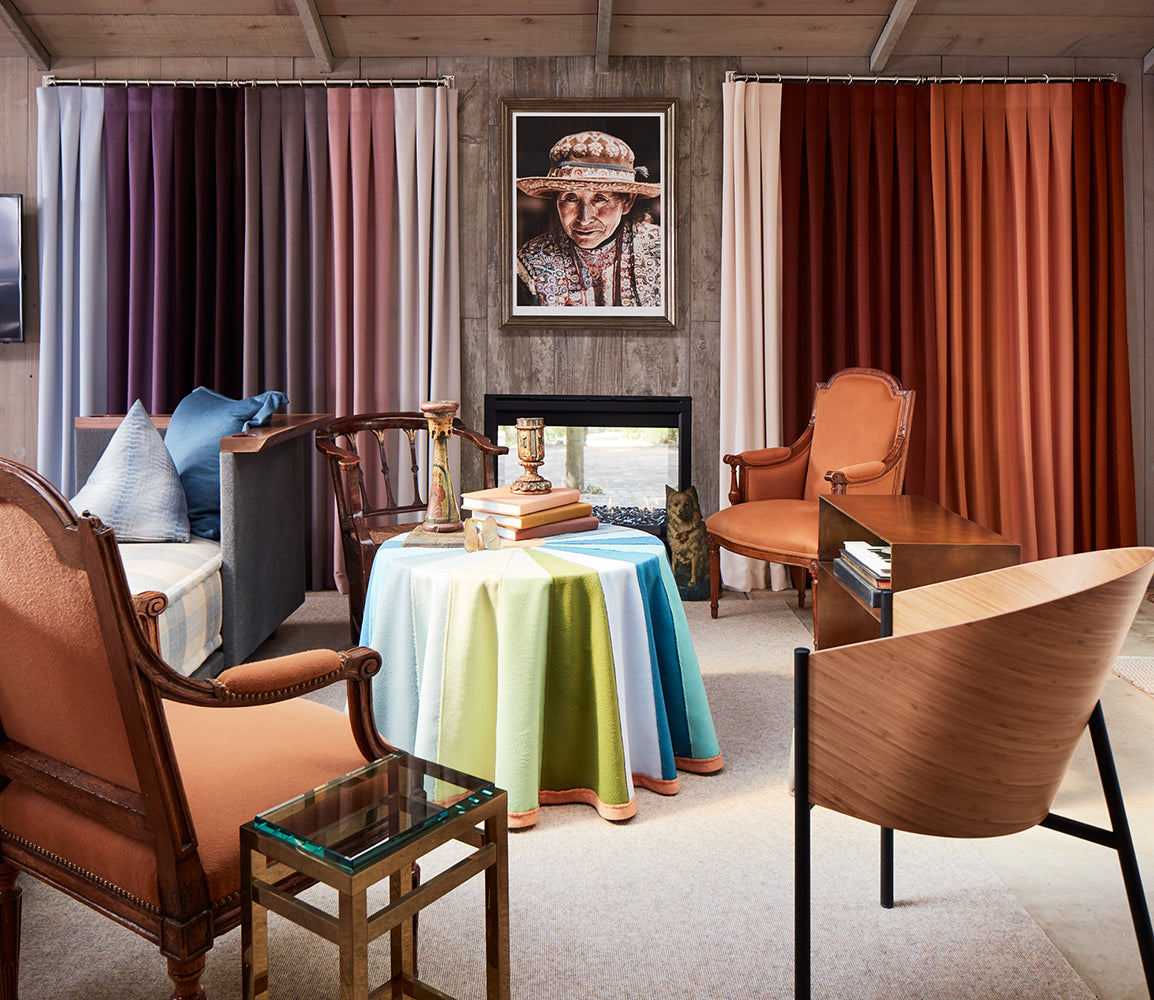 Sandra Jordan's Healdsburg Guest House Just Published in Interiors Magazine